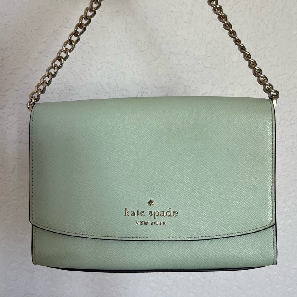 Kate spade mint green crossbody bag